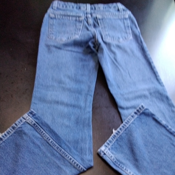 Lands End Boot Cut Jeans - Picture 2 of 3